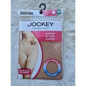 Jockey Essentials Seamfree No-Chafe Slipshort - Size 5XL‎